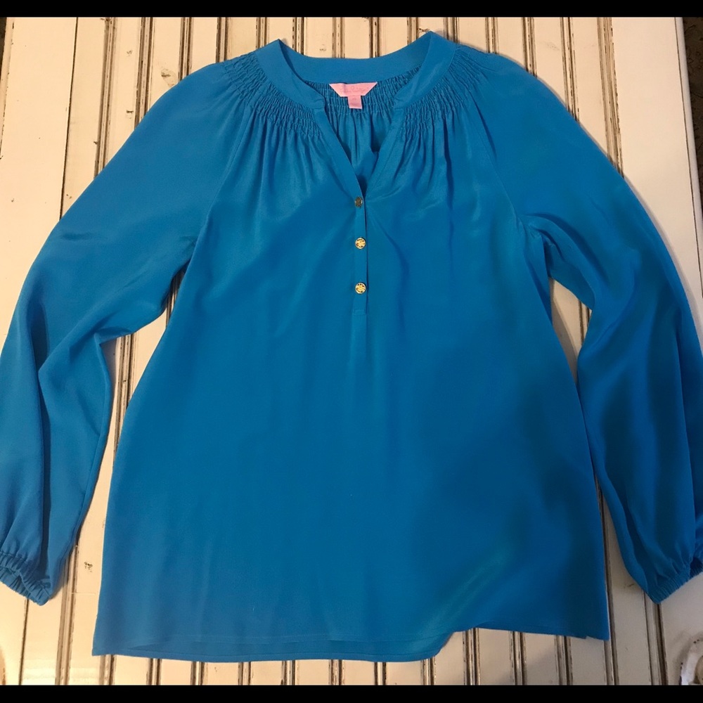 Lily Pulitzer Elsa Silk Top